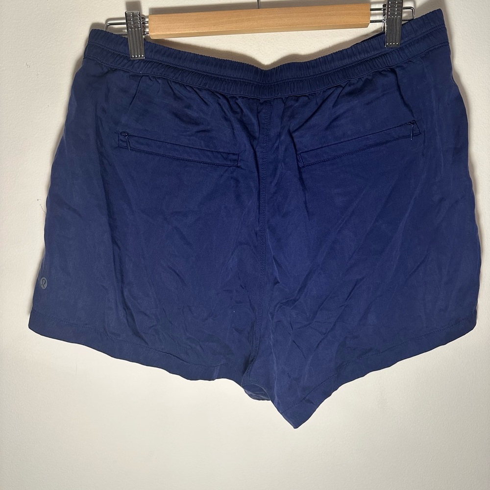 Lululemon &Go Keepsake Short- Hero Blue- Size 10 View 3